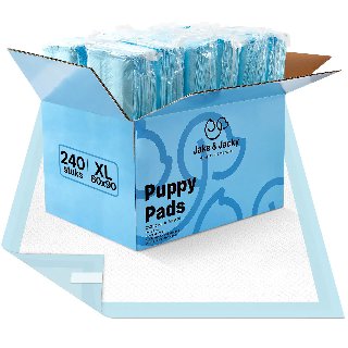 Puppypads XL – 60x90cm – 240 stuks