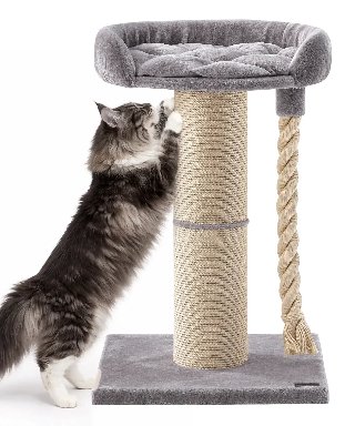 Krabpaal met Bedje voor Grote Katten