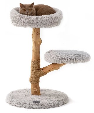 Krabpaal voor Katten Hout