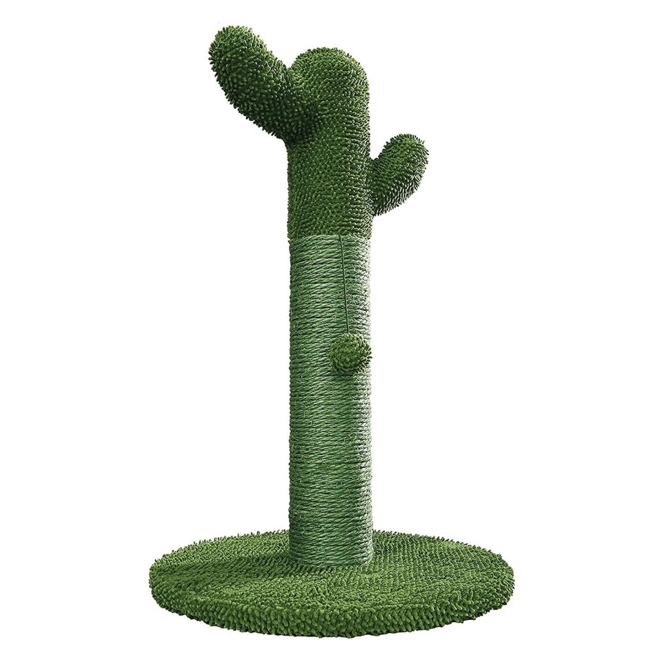 Krabpaal – Cactus met Kattenspeeltje